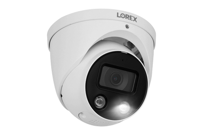 Halo Series H13 4K IP Wired Dome Security Camera with Smart Deterrence and Smart Motion Detection