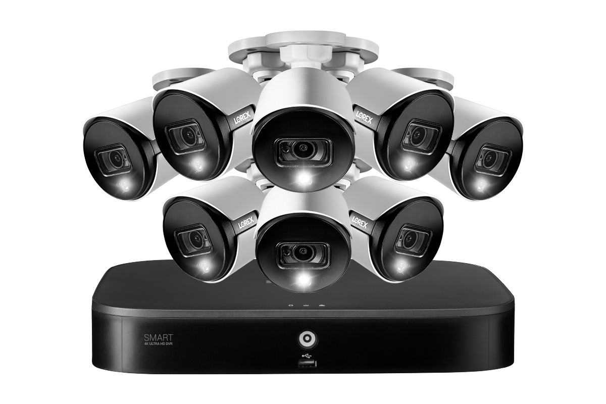 4K Active Deterrence 2TB Security System