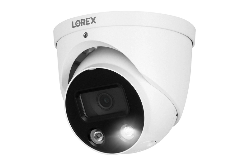 Lorex 4K Ultra HD Smart Deterrence IP Dome Camera with Smart Motion Detection Plus (Single)