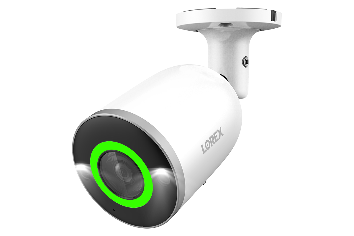 Lorex Fusion 4K 16 Camera Capable (8 Wired and 8 Wi-Fi) 2TB Wired NVR System with Bullet Cameras Featuring Smart Security Lighting