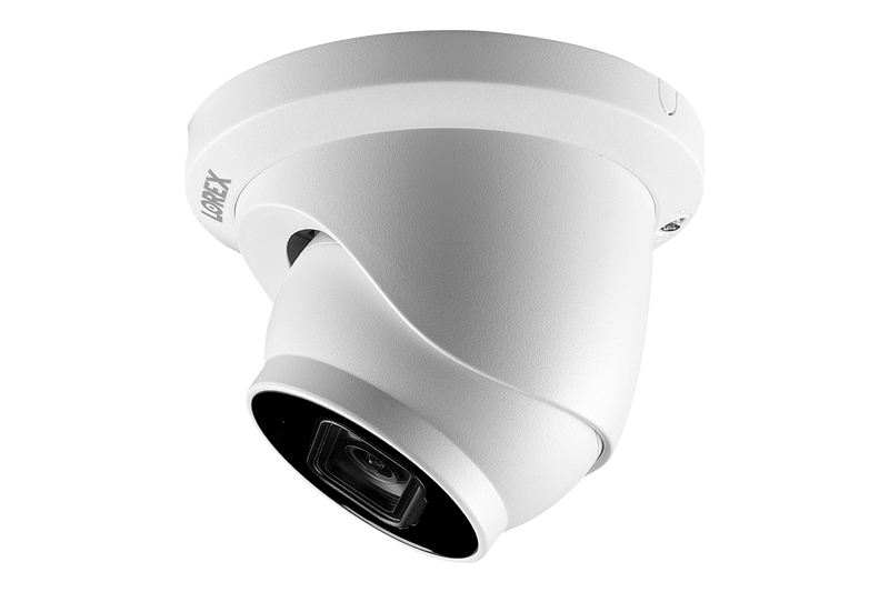 Nocturnal Series N3 4K IP Wired Dome Security Camera with Listen-in Audio and Real-Time 30FPS Recording