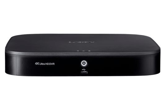 4K 8-Channel Wired DVR with Advanced Motion Detection Technology and Smart Home Voice Control