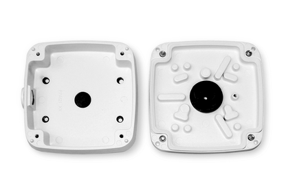 Outdoor Junction Box for 4 Screw Base Cameras (Gray)
