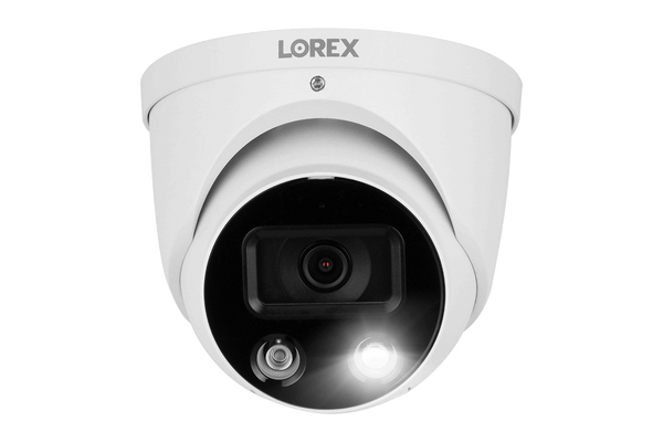 Halo Series H13 4K IP Wired Dome Security Camera with Smart Deterrence and Smart Motion Detection
