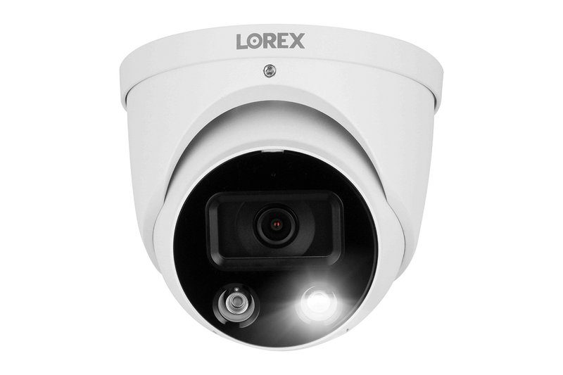 Halo Series H13 4K IP Wired Dome Security Camera with Smart Deterrence and Smart Motion Detection