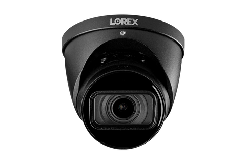 Lorex 4K IP Wired Dome Security Camera with Listen-In Audio, Motorized Varifocal Lens and Real-Time 30FPS Recording
