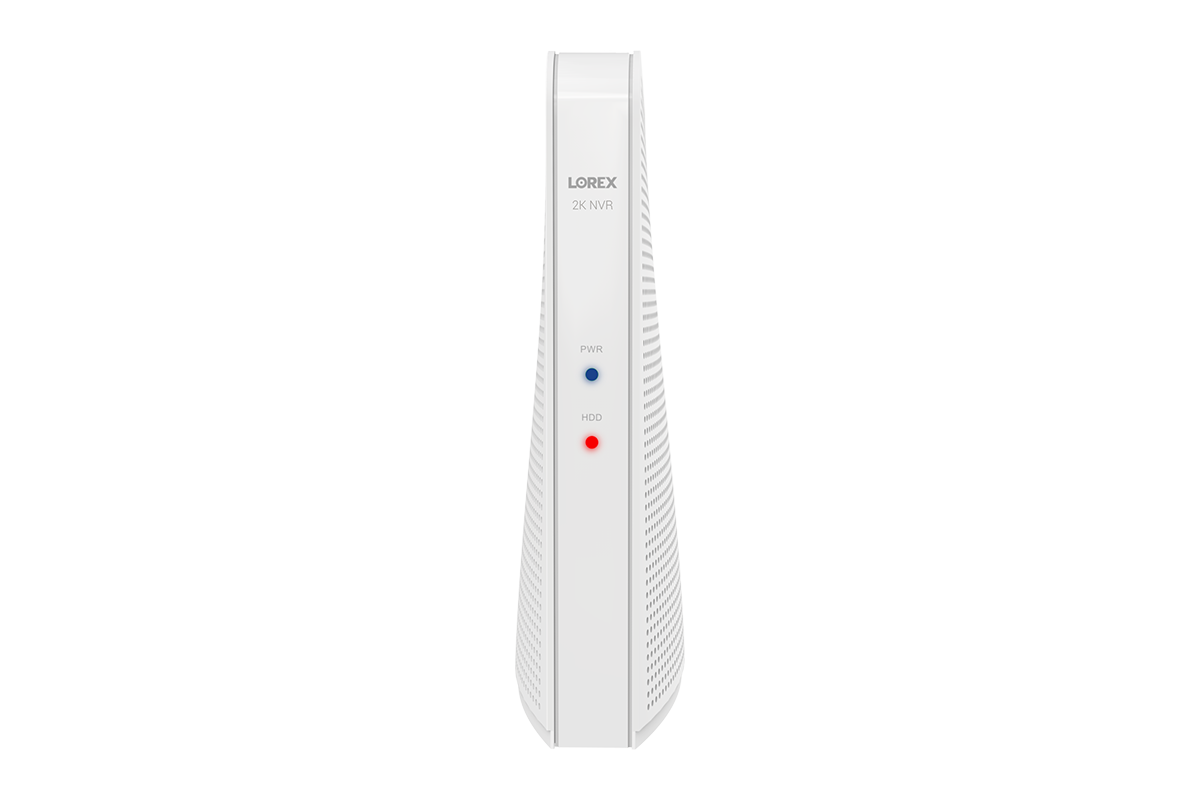 Lorex 2K Wire-Free System with 4 Battery-Operated Active Deterrence Cameras and Person Detection - Open Box