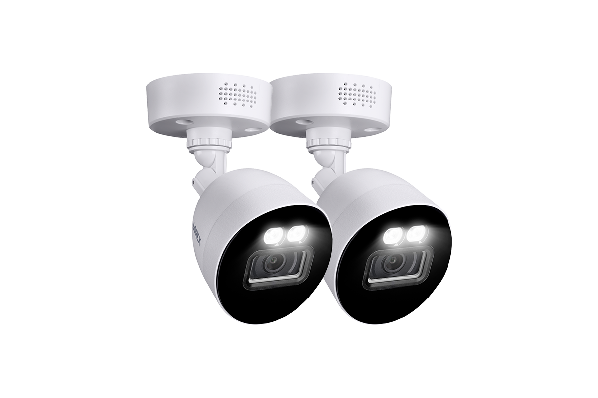 Lorex 4K Smart Deterrence CVI Wired Bullet Cameras