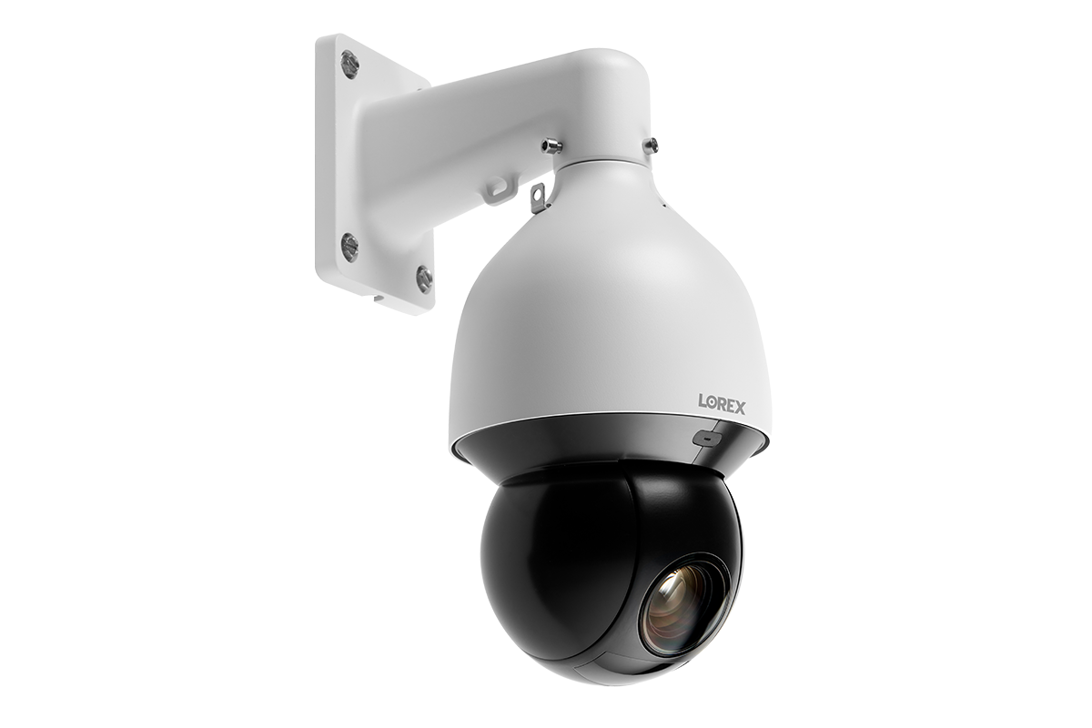 4K Ultra HD IP Pan-Tilt-Zoom Camera with 25x Optical Zoom and Color Night Vision