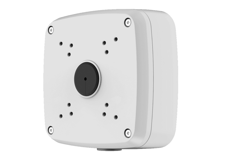 Outdoor Junction Box for 4 Screw Base Cameras (White) - Open Box