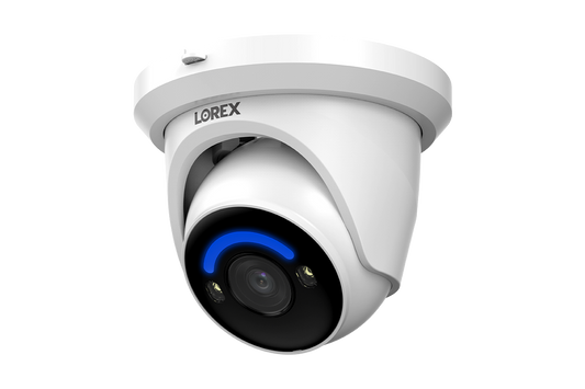 Lorex 4K Smart Security Lighting Dome PoE IP Wired Camera