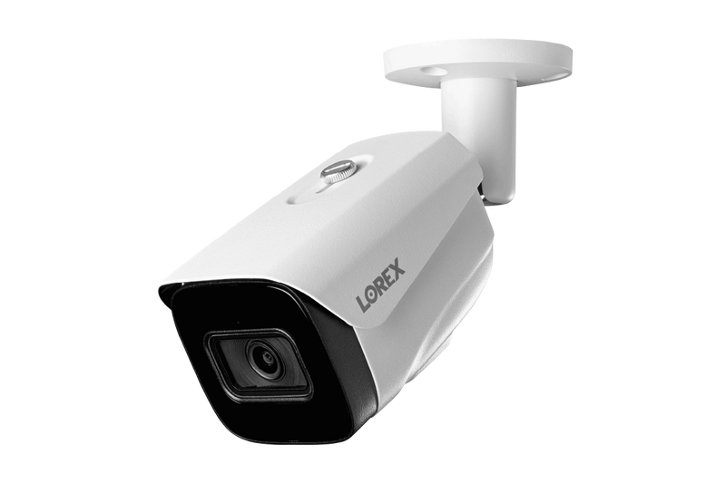 32-Channel Nocturnal NVR System with Sixteen 4K (8MP) Smart IP Security Cameras with Real-Time 30FPS Recording and Listen-in Audio