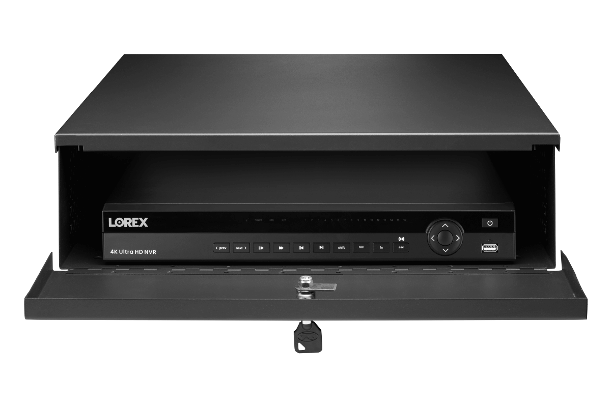 Lockbox with Fan for Lorex Recorders