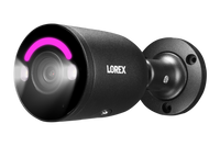 Lorex 4K IP Wired Bullet Security Camera with Smart Security Lighting and Smart Motion Detection