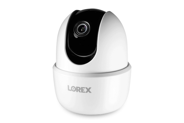 Lorex 1080p Full HD Smart Indoor Wi-Fi Pan-Tilt Security Camera - Open Box