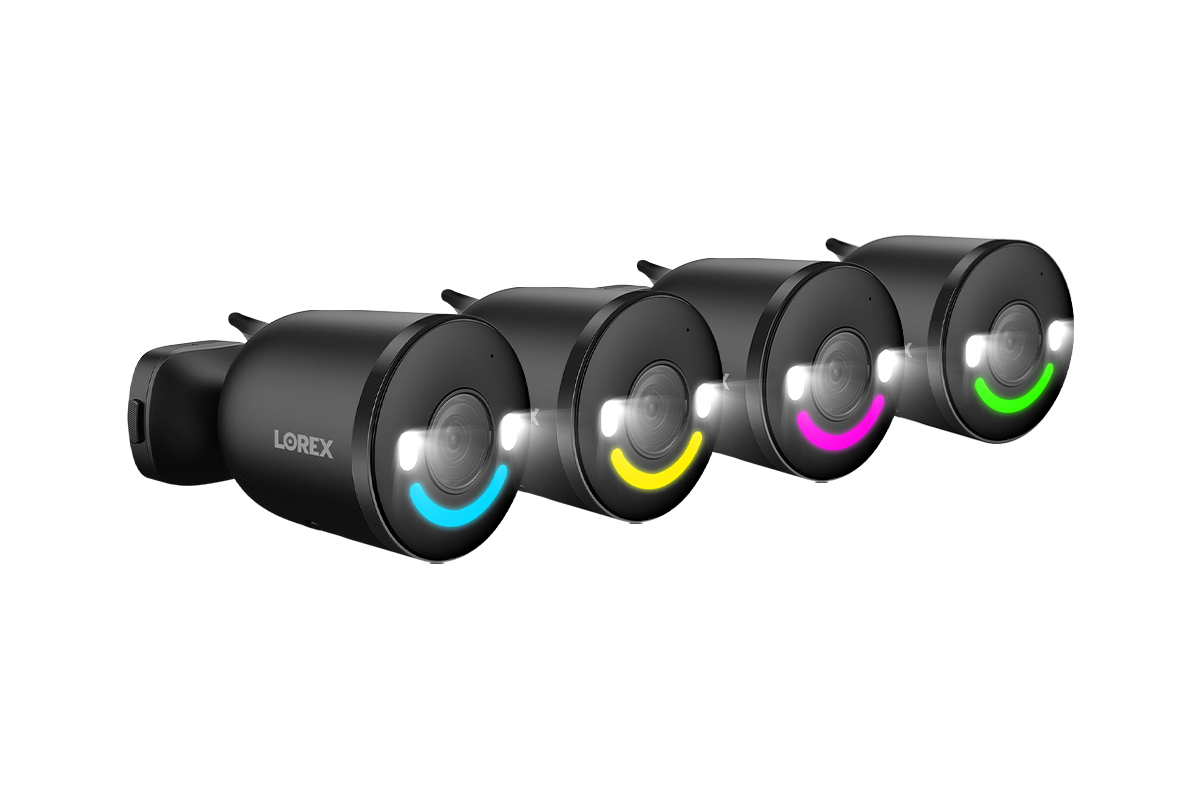 Lorex 4K Spotlight Indoor/Outdoor Wi-Fi 6 Security Camera with Smart Security Lighting