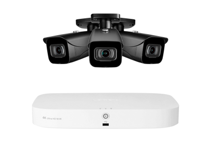 Lorex 4K 16 Camera Capable (8 Wired and 8 Fusion Wi-Fi) 2TB Wired NVR System with 3 IP Bullet Cameras - Amazon