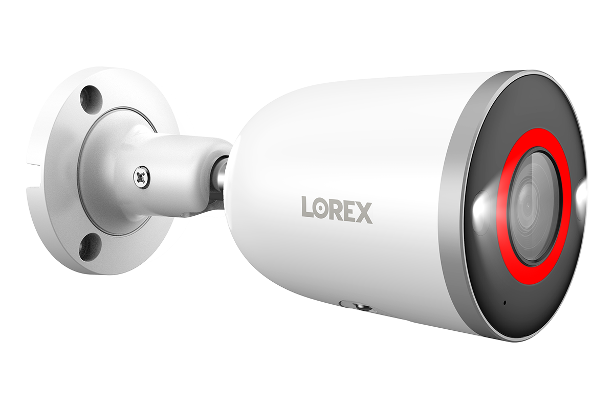 Lorex Fusion 4K 16 Camera Capable (8 Wired + 8 Wi-Fi) 2TB NVR System with 4 Smart Security Lighting Bullet Cameras, One 2K Pan-Tilt Camera, and One 2K Indoor Wi-Fi Camera