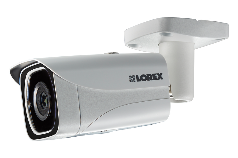 IP Camera System with 2 Ultra HD 4K, 6 High Definition 4MP security cameras & Lorex Cloud Connectivity