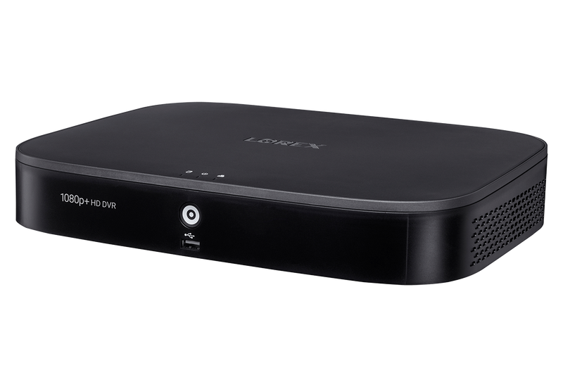 1080p HD Analog Security DVR with Advanced Motion Detection Technology and Smart Home Voice Control 