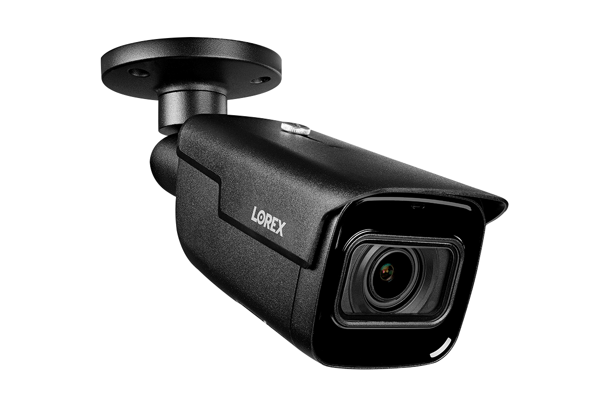 Lorex 4K (16 Camera Capable) 4TB Wired NVR System with Nocturnal 3 Smart IP Bullet Cameras with Motorized Varifocal Lens