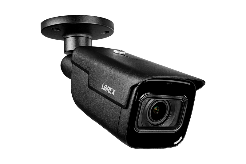 Lorex 4K (16 Camera Capable) 4TB Wired NVR System with Nocturnal 3 Smart IP Bullet Cameras with Motorized Varifocal Lens