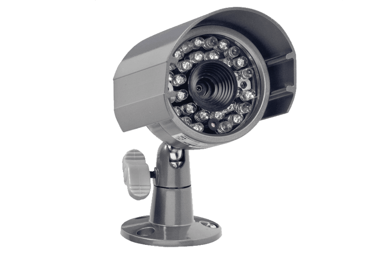 Security camera surveillance with advanced image sensor