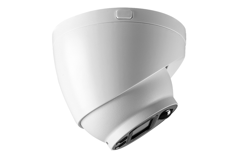 4K Ultra HD Active Deterrence Dome Security Camera
