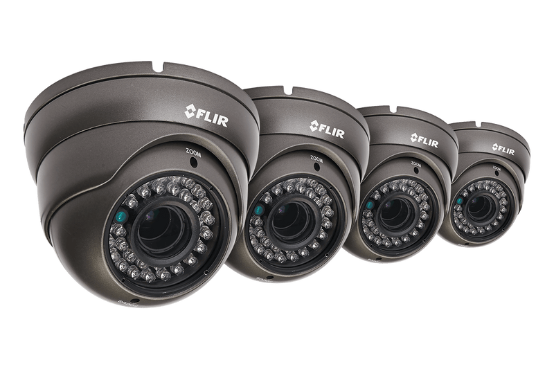 700TVL Security Camera 4-Pack with Night Vision