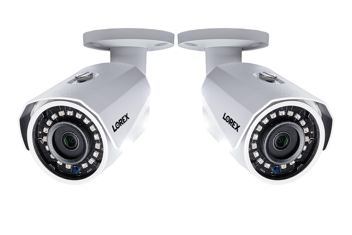 2K (5MP) Super HD Weatherproof Night Vision Security Camera (2-pack)