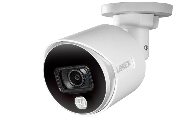 4K Wired DVR Security System with 8 Active Deterrence Cameras, Smart Motion Detection and Face Recognition