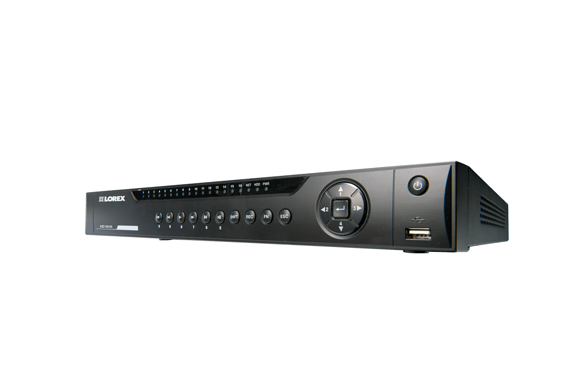 Weatherproof HD IP Camera system with 16-Channel HD NVR