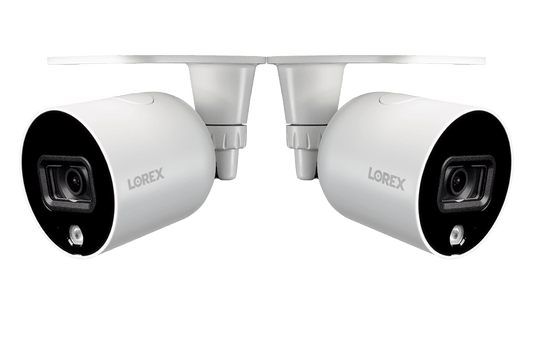 Smart Indoor/Outdoor 1080p Wi-Fi Camera With Smart Deterrence and Color Night Vision (2-pack)