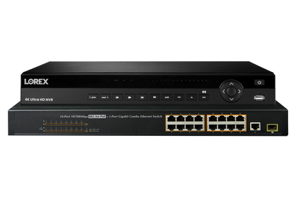 4K Ultra HD 32-Channel Security NVR with Lorex Cloud Connectivity and 8TB Hard Drive