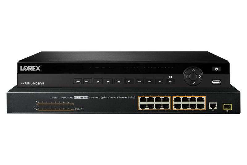 4K Ultra HD 32-Channel Security NVR with Lorex Cloud Connectivity and 8TB Hard Drive