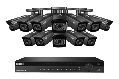 Lorex 4K (16 Camera Capable) 4TB Wired NVR System with Nocturnal 3 Smart IP Bullet Cameras with Motorized Varifocal Lens - Black 12