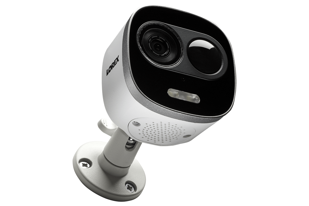 4K Ultra HD IP Camera System with 4 Active Deterrence Security Cameras, 130ft Night Vision