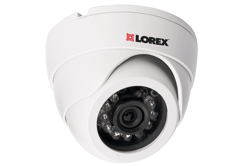 Super resolution Indoor night vision dome security camera