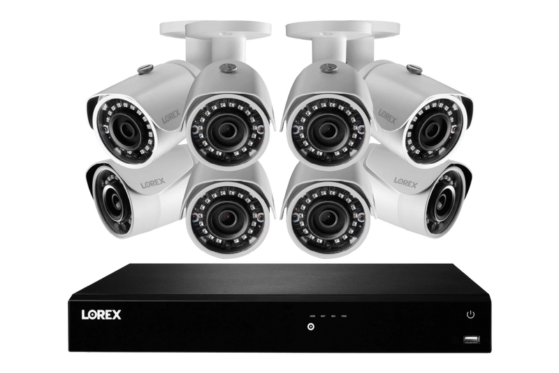 4K Ultra HD 8-Channel Security System with 8 5MP Cameras and Smart Home Voice Control