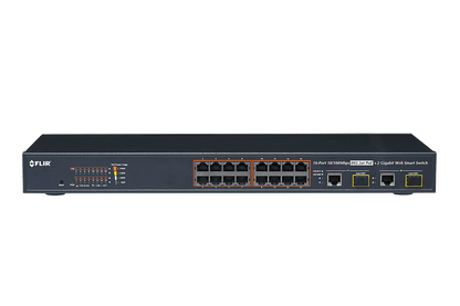 16-Channel PoE Switch 
