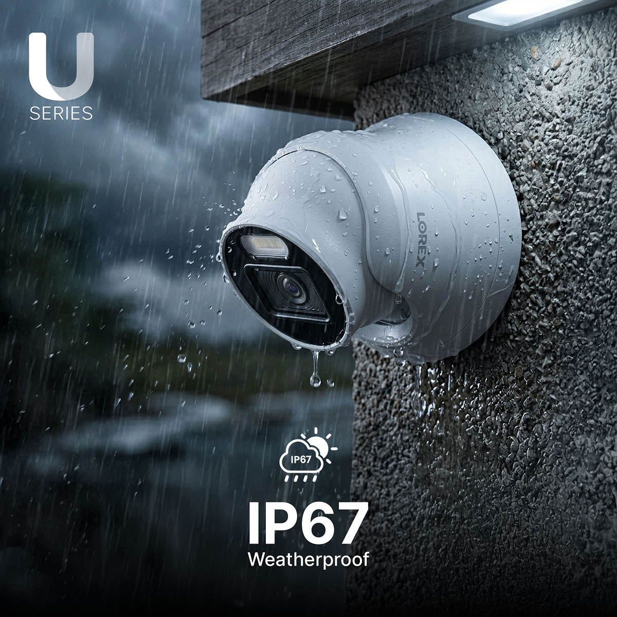 Lorex Connect (New App) | U-Series | 8Ch 4K NVR System | 3 Bullet Cameras