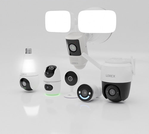 Lorex W282CAD-E Refurbished 1080p Smart Wi-Fi Camera - Indoor/Outdoor, Night Vision, Alexa/Google