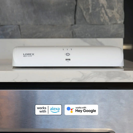 Lorex Fusion 4K+ Ultra HD 12MP 16 Camera Capable (8 Wired + 8 Fusion Wi-Fi ) Network Video Recorder