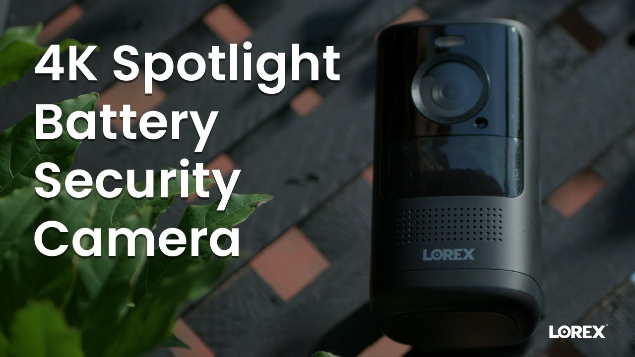 Lorex 4K Spotlight Battery Wi-Fi Camera