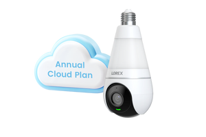 Lorex 2K Wi-Fi Smart Lightbulb Camera