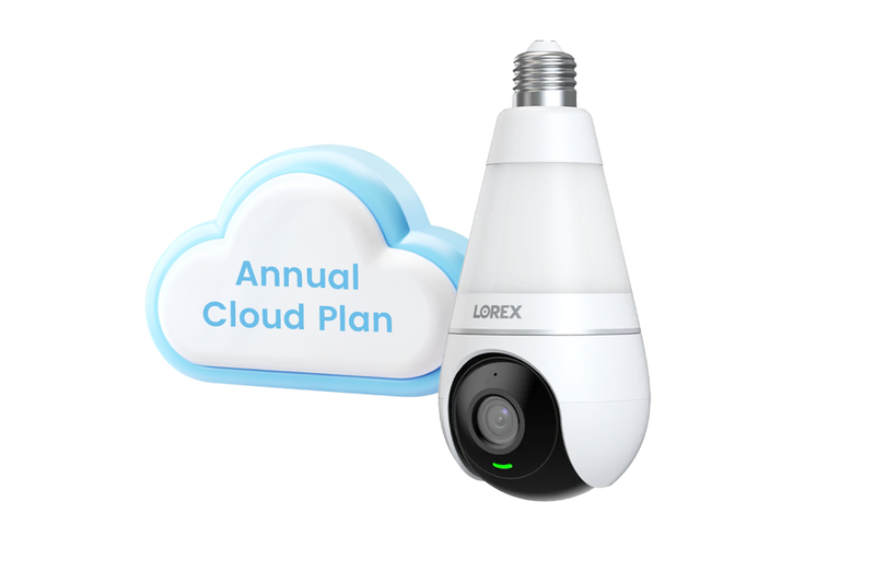 Lorex 2K Wi-Fi Smart Lightbulb Camera