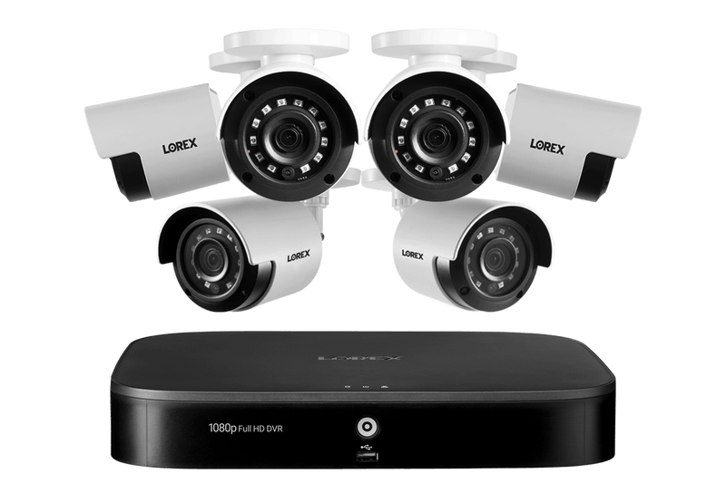 1080p 8-channel 1TB Wired DVR System with 6 Cameras - Lorex Technology Inc.
