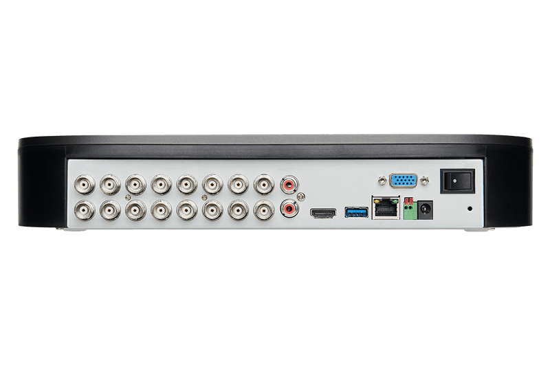 1080p HD 16-Channel Security System with 16 1080p HD Active Deterrence Security Cameras, Advanced Motion Detection and Smart Home Voice Control - Lorex Technology Inc.