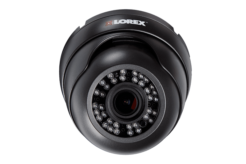 1080p HD Outdoor Security System with 4 Ultra Wide Lens Cameras and 4 Vandal proof 3x Zoom Cameras, 150ft Night Vision - Lorex Technology Inc.