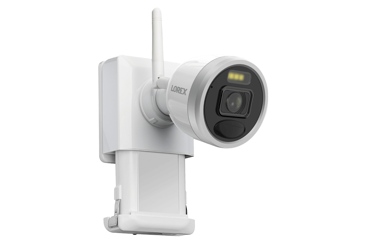 1080p HD Wire-Free Security System with 4 Battery-Operated Active Deterrence Cameras and Person Detection - Lorex Technology Inc.